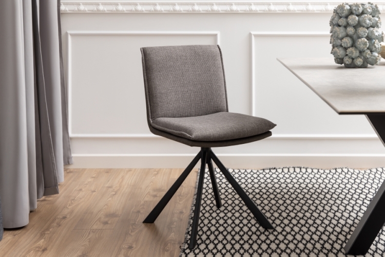 Chaise de salle à manger Flynn Gris/Brun  ( 1 ) 