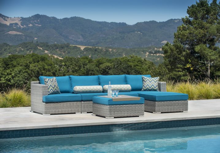 Ensemble sofa extérieur 6 pièces Niko
