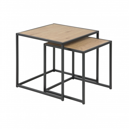 Tables gigognes Seaford (ensemble de 2)