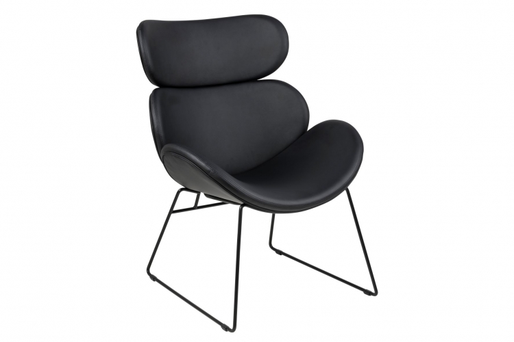 Chaise d'appoint Cazar - Noir