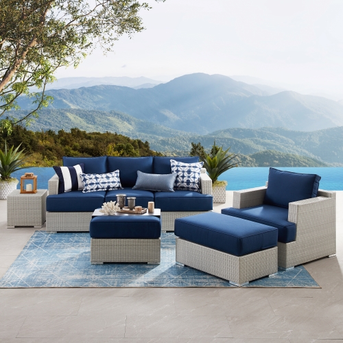 Ensemble sofa Milano 7 pièces 