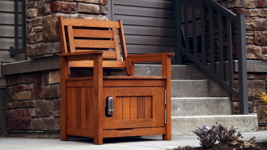 Chaise parcel secure
