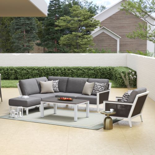 Ensemble sofa Valencia sectionnel 7 pièces